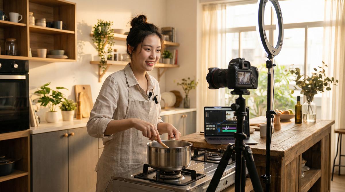 ai去衣视频-美食VLOG视频